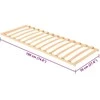 Lova Lamelinis lovos pagrindas Ruda 70 x 190 cm Kietas bukas medis