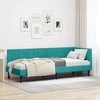 Lova Kampinė lovos konstrukcija Turkio 80 cm x 200 cm Aksomas