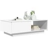 Lova Kavos staliukas Balta 95 x 55 x 31 cm Apdirbta mediena