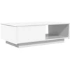 Lova Kavos staliukas Balta 95 x 55 x 31 cm Apdirbta mediena