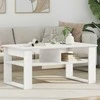 Lova Kavos staliukas Balta 96 x 54 x 44 cm Apdirbta mediena