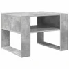 Lova Kavos staliukas Betono pilka 66 x 53 x 45 cm Apdirbta mediena