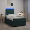 Lova LED lovos čiužinys su LED apšvietimu Tamsiai žalia 120 x 190 cm
