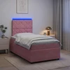 Lova LED lovos čiužinys su LED apšvietimu Rožinė 120 x 190 cm