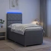 Lova LED lovos čiužinys su LED apšvietimu Šviesiai pilka 90 x 200 cm