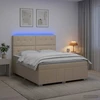 Lova LED lovos čiužinys su LED apšvietimu Kreminė 140 x 200 cm