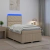 Lova LED lovos čiužinys su LED apšvietimu Kreminė 120 x 190 cm