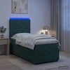 Lova LED lovos čiužinys su LED apšvietimu Tamsiai žalia 90 x 190 cm