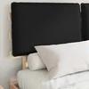 Lovo rėmas su apmuštu galvūgaliu Juoda 140 x 200 cm
