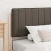 Lova Lovo rėmas su apmuštu galvūgaliu Natūrali ir taupe 90 x 200 cm