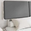 Lova Lovo rėmas su apmuštu galvūgaliu Šviesiai pilka 135 x 190 cm