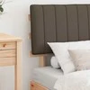Lova Lovo rėmas su apmuštu galvūgaliu Taupe 75 x 190 cm