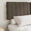 Lova Lovo rėmas su apmuštu galvūgaliu Taupe 135 x 190 cm
