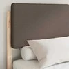 Lova Lovo rėmas su apmuštu galvūgaliu Taupe 140 x 200 cm
