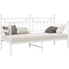 Lova Dienos lovos rėmas Balta 80 x 200 cm Plienas