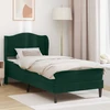 Lova Lovos rėmas 2 pcs Tamsiai žalia 90 x 190 cm Aksomas