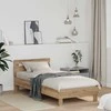 Lova Lovos rėmas Amatininkų ąžuolas 75 x 190 cm Apdirbta mediena