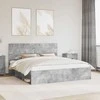 Lova Lovos rėmas Betoninė 180 x 200 cm Kietos pušies mediena