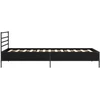 Lova Lovos rėmas Juodojo ąžuolo 80 x 200 cm Apdirbta mediena