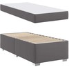 Lova Lovos rėmas Pilka 90 x 200 cm PVC