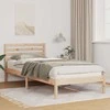 Lova Lovos rėmas Ruda 100 x 210 cm Kietos pušies mediena