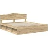 Lovos rėmas Sonoma 200 x 200 cm Kietos pušies mediena