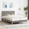 Lova Lovos rėmas su galvūgalio Taupe 120 x 200 cm Audinys