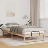 Lova Lovos rėmas Ruda 100 x 220 cm Kietos pušies mediena