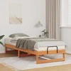 Lova Lovos rėmas Ruda 80 x 210 cm Kietos pušies mediena