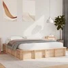 Lovos rėmas Ruda 160 x 200 cm Kietos pušies mediena