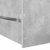 Lova Lovos rėmas su saugojimu Betono pilka 80 x 200 cm