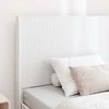 Lova Lovos rėmas su saugojimu ir nugara Balta 90 x 200 cm