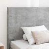 Lova Lovos rėmas su saugojimu ir nugara Betono pilka 100 x 200 cm