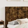 Lova Lovos rėmas su saugojimu ir nugara Dūminio ąžuolo 135 x 190 cm