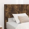 Lova Lovos rėmas su saugojimu ir nugara Dūminio ąžuolo 100 x 200 cm