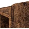 Lova Lovos rėmas su saugojimu Sendintos medienos 150 x 200 cm