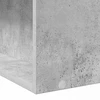 Lova Lovos rėmas su saugojimu su lentyna Betono pilka 80 x 200 cm