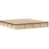 Lova Lovos rėmas Ruda 200 x 200 cm Kietos pušies mediena