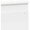 Lovos rėmas su stalčių Juoda 140 x 190 cm Kietos pušies mediena
