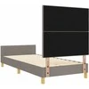 Lova Lovos rėmas su galvūgalio Tortora 90 x 190 cm audinys