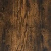 Lovos rėmas su LED, dūminio ąžuolo, 90x190cm, apdirbta mediena