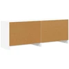 Lova Lovos spintelė 2 pcs Baltas 66 x 35 x 48 cm Dirbtinė mediena