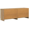 Lova Lovos spintelė su durimis 2 pcs Amatinė Ąžuolas 66 x 35 x 48 cm