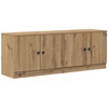 Lova Lovos spintelė su durimis 2 pcs Amatinė Ąžuolas 66 x 35 x 48 cm