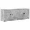 Lova Lovos spintelė 2 pcs Betono pilka 66 x 35 x 48 cm