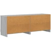 Lova Lovos spintelė su saugykla 2 pcs Pilka Sonoma 66 x 35 x 48 cm