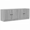 Lova Lovos spintelė su saugykla 2 pcs Pilka Sonoma 66 x 35 x 48 cm