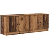 Lova Lovos spintelė 2 pcs Sendintos medienos 66 x 35 x 48 cm