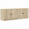 Lova Lovos spintelė su saugykla 2 pcs Sonoma ąžuolas 66 x 35 x 48 cm