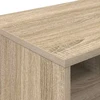 Lova Lovos spintelė su saugykla 2 pcs Sonoma ąžuolas 66 x 35 x 48 cm